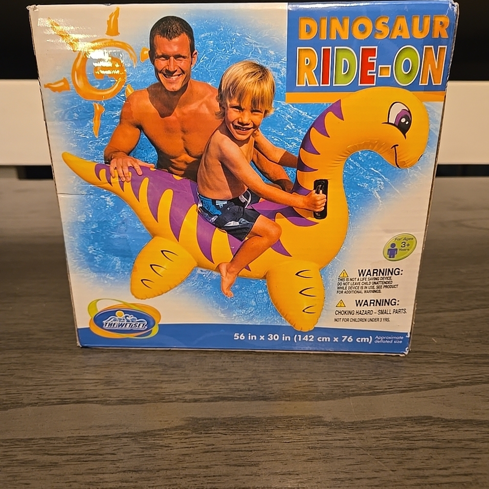 Intex Dinosaur Inflatable Ride-On Toy